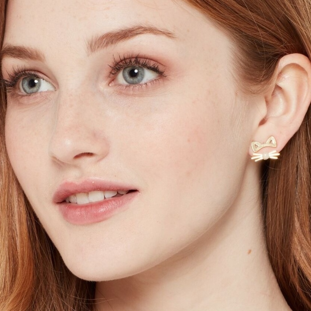 ♠️ KATE SPADE ♠️ Out West Cat Earring - Picture 3 of 4